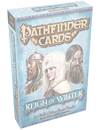 [PZO3035] Pathfinder Face Cards Reign of Winter Adventure Path